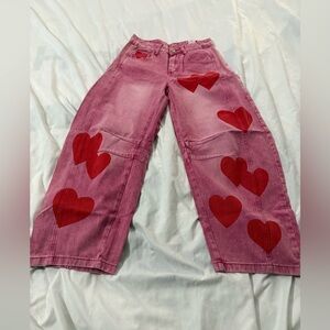 Barrel leg jeans size small nwt